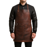 Butcher Full Grain Handmade Leather Apron by Jacket Field