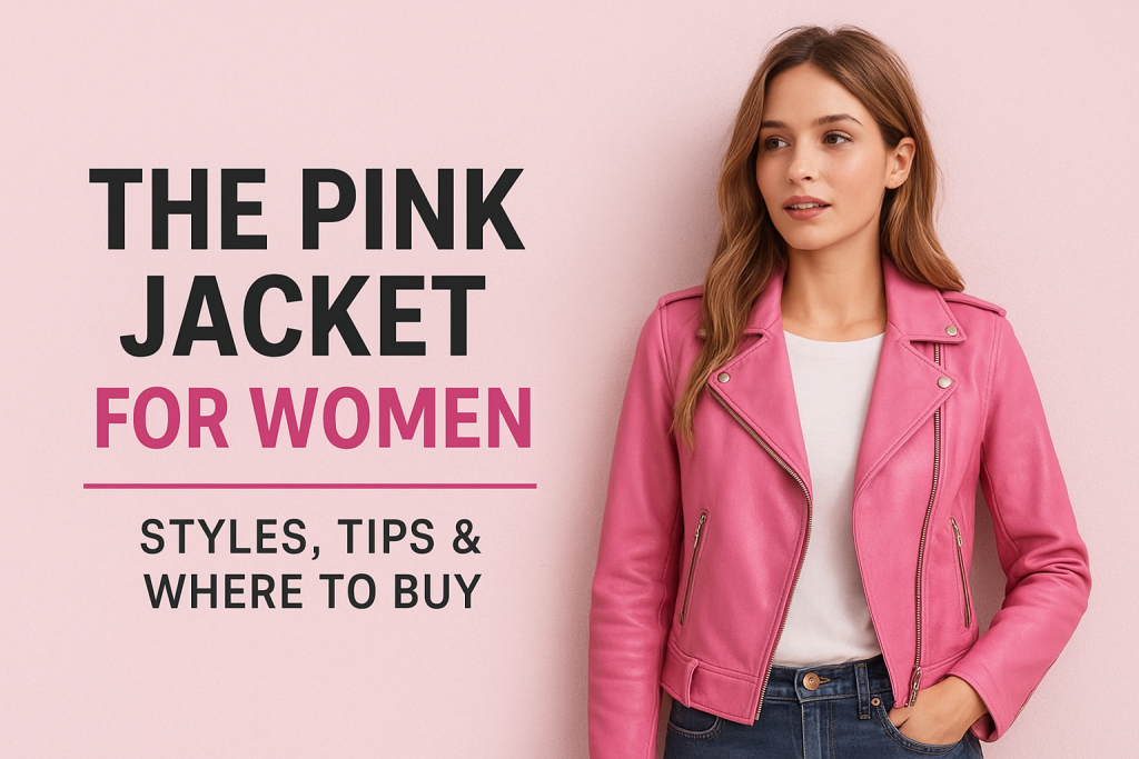 Stunning Pink Jacket Every Woman Needs for Style in 2026