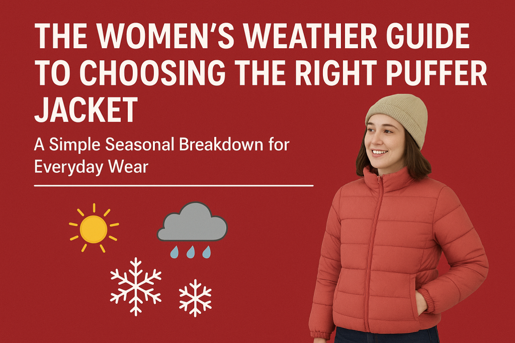 Puffer Jacket for Women Complete Weather-Based Buying Guide