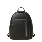 Navy-Blue Cowhide Leather Backpack by Jacket Field