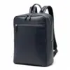Unisex Premium Cowhide Leather Laptop Backpack by Jacket Field