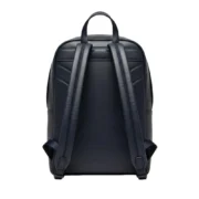 Men & Women Navy-Blue Cowhide Leather Backpack by Jacket Field