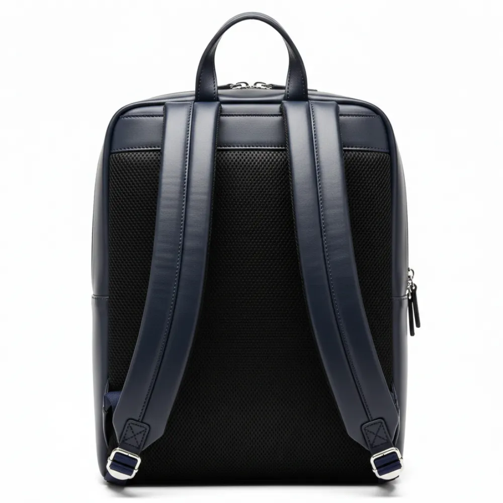 Unisex Premium Cowhide Leather Laptop Backpack by Jacket Field