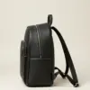 Navy-Blue Cowhide Leather Backpack by Jacket Field