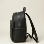 Navy-Blue Cowhide Leather Backpack by Jacket Field