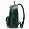 Women’s Green Leather Backpack by Jacket Field
