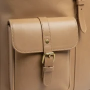 Unisex Vintage Cowhide Leather Backpack by Jacket Field