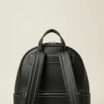 Navy-Blue Cowhide Leather Backpack by Jacket Field