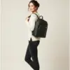 Navy-Blue Cowhide Leather Backpack by Jacket Field