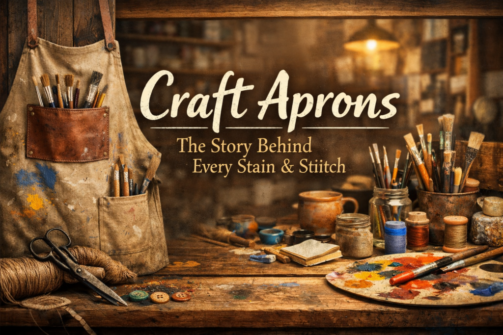 Craft Aprons – The Story Behind Every Stain and Stitch