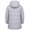 Men's puffer jacket: Warm Grey Winter Coat for Ultimate Comfort - jacket field 007