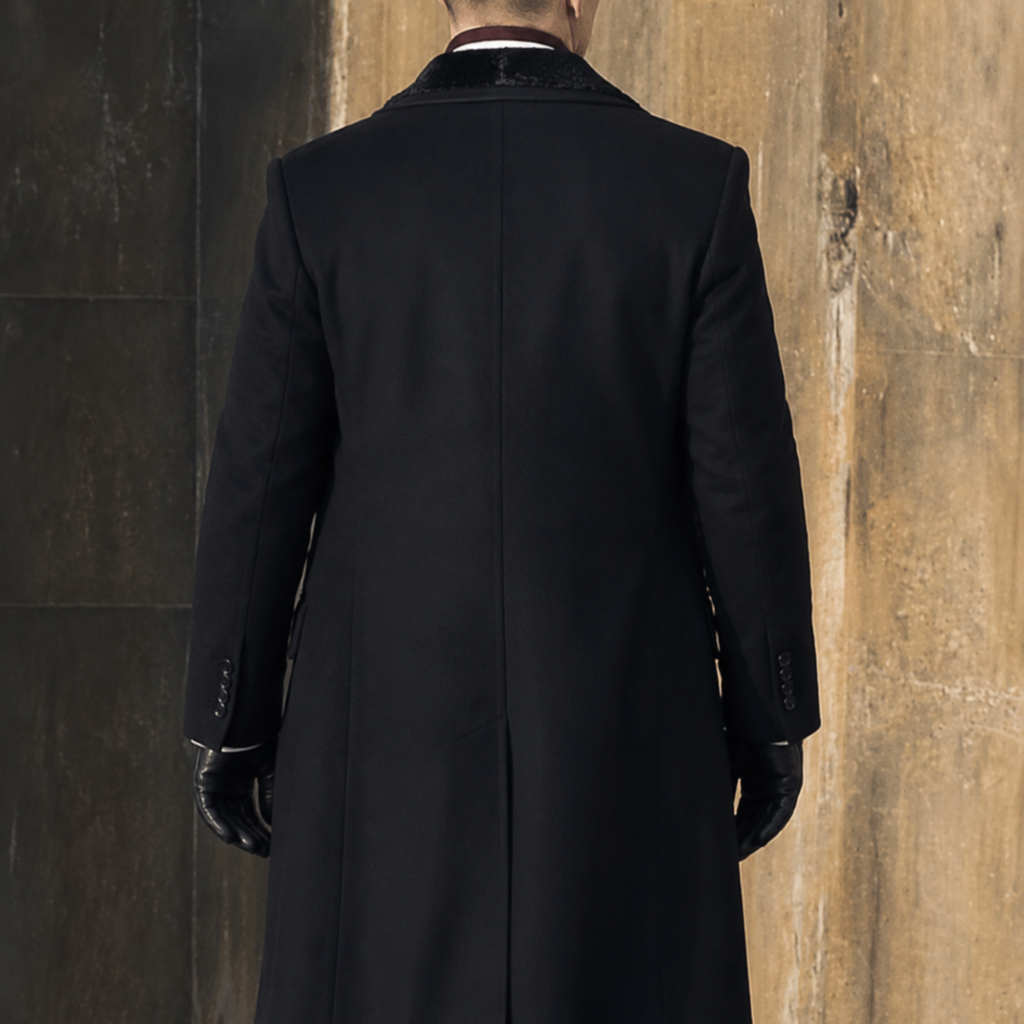 3 1 - Look Effortlessly Sharp in the Best Men's Black Celebrity Wool Coat