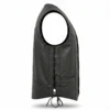 Men Leather Vest Western Style with Concealed Pockets - Jacket Field 003
