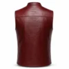Men's Vest Leather Jacket — 100% Real Leather -jacket field 004