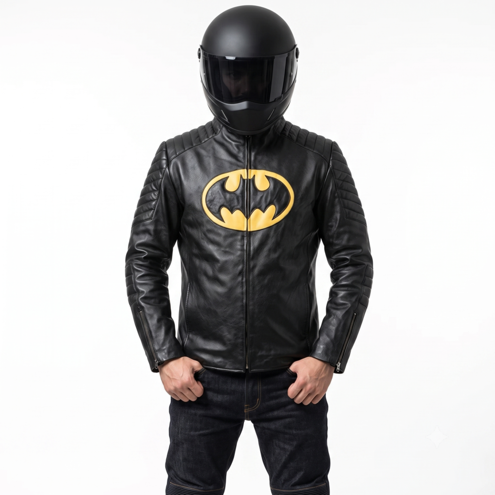 The Batman Leather Jacket: Where Gotham's Legend Meets the Open Road