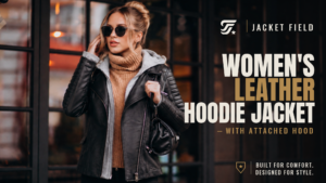 The Women's Leather Hoodie Jacket That Makes Every Outfit Look Effortless