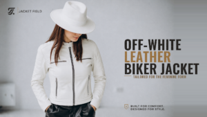 The White Leather Jacket Every Woman Deserves in Her Wardrobe
