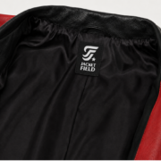 Holiday Leather Jacket for Men – Red Christmas Bomber Jacket | Jacket Field