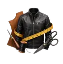 custom leather jacket icon